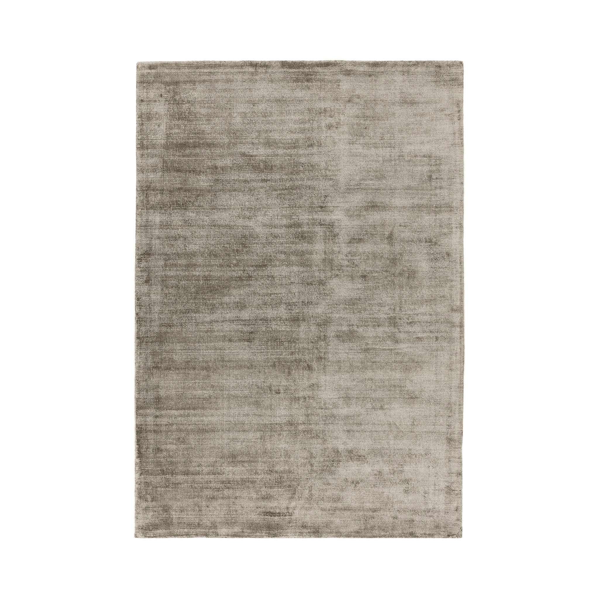 Luxury handwoven viscose rug, in a moleskin colour, with a tip sheared finish giving a vintage effect. Size - Extra Large Pile Height: 7mm Dimensions: 2400 x 3400 mm 100% Viscose Hand Woven in India Delivery: 5-7 days